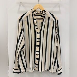 Derek Lam New York Ruffle Neck Top